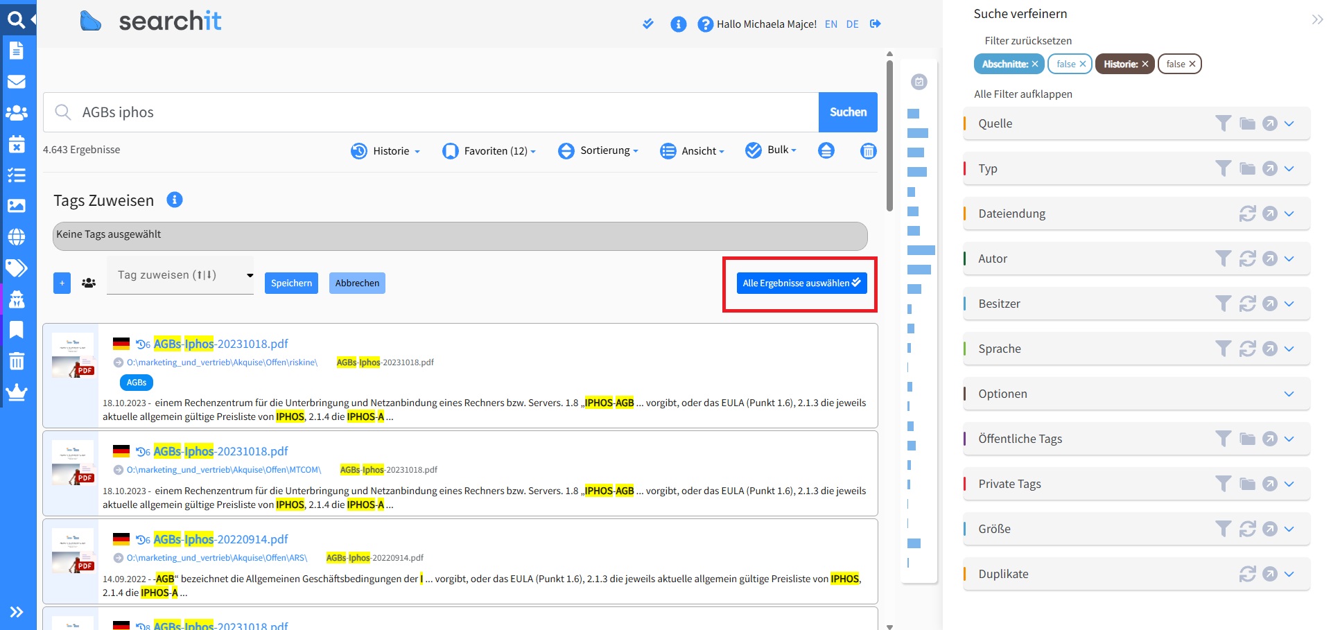 searchit-Bulk-alle-treffer-markieren