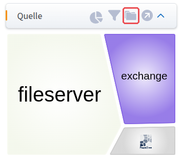 Filter “Source”; the folder icon highlighted